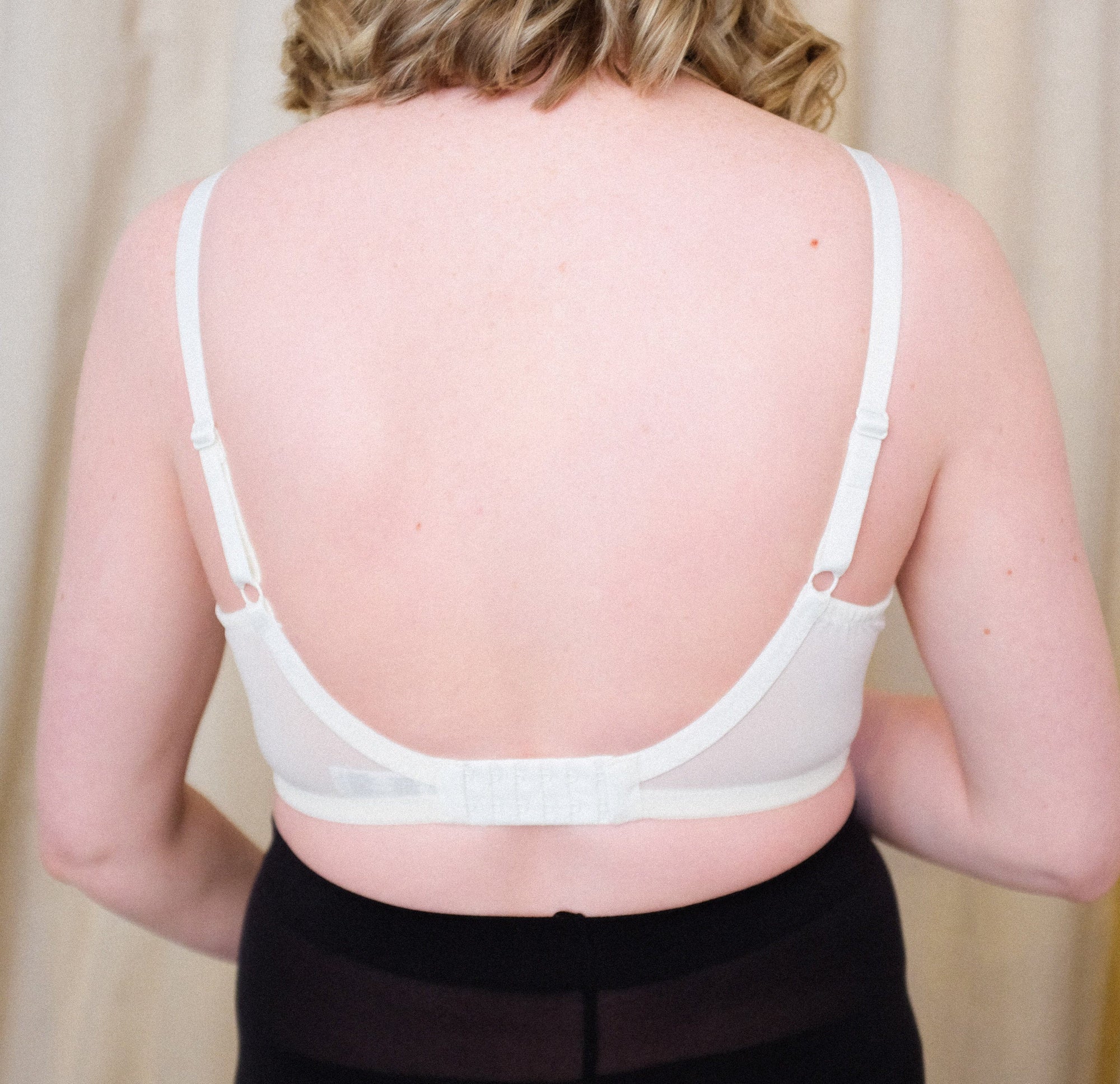 White and cream lace nursing bra Maternity Panache 