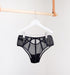Satin contour shorty [Black] Bottoms Implicite 