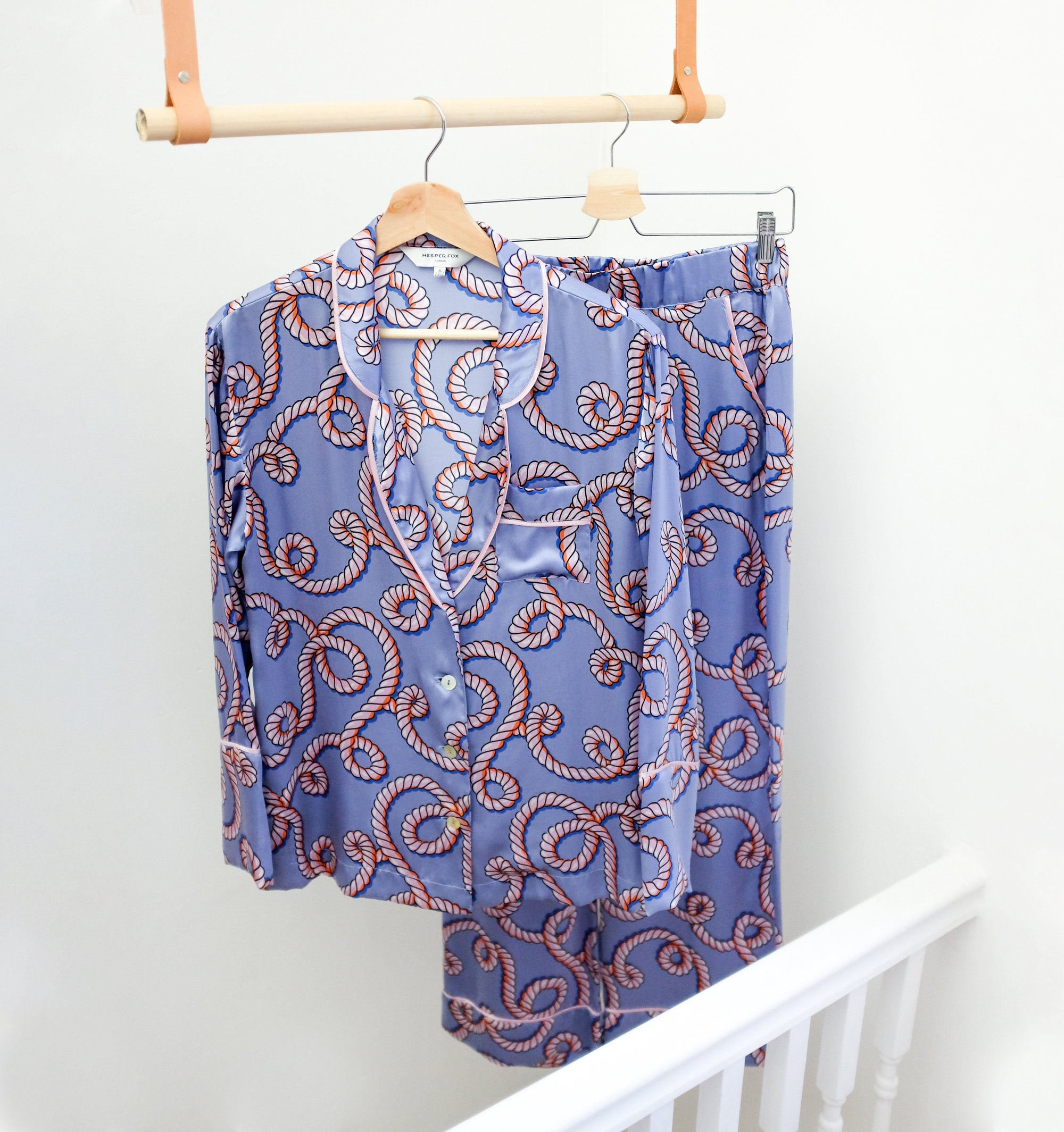 Silk pyjama trousers [Pale Rope] Sleep Hesper Fox 