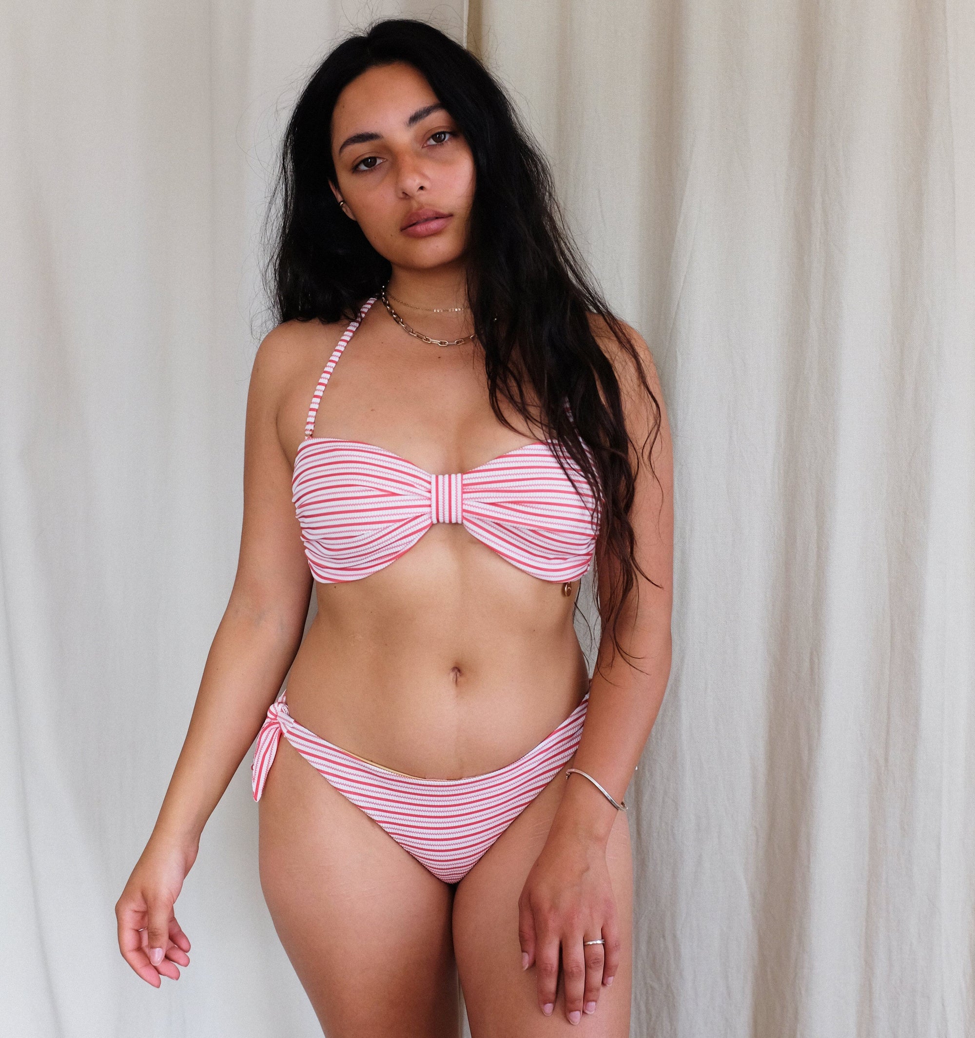 Bandeau bikini top [Red Candy] Swim Lilliput & Felix 