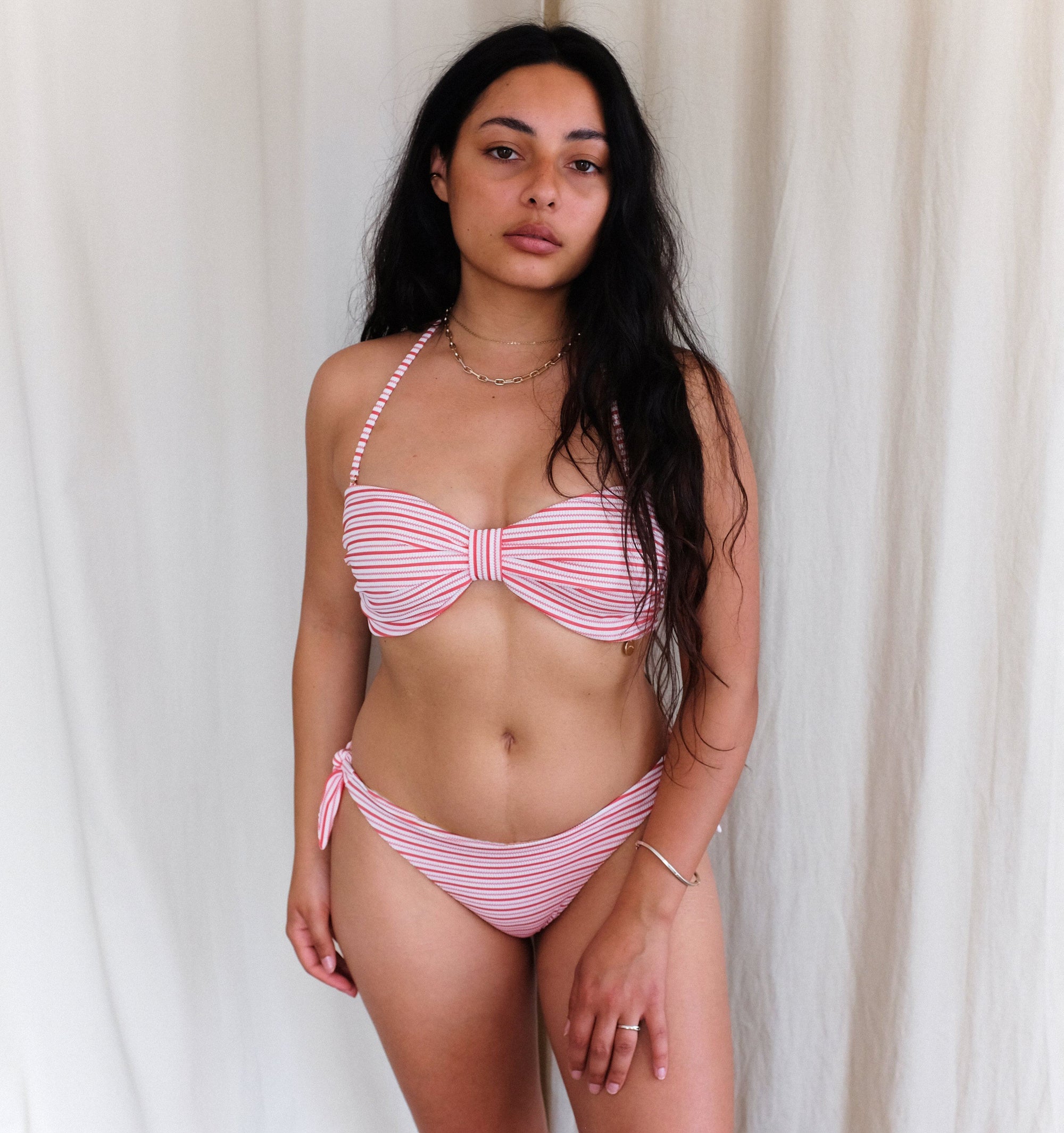 Bandeau bikini top [Red Candy] Swim Lilliput & Felix 