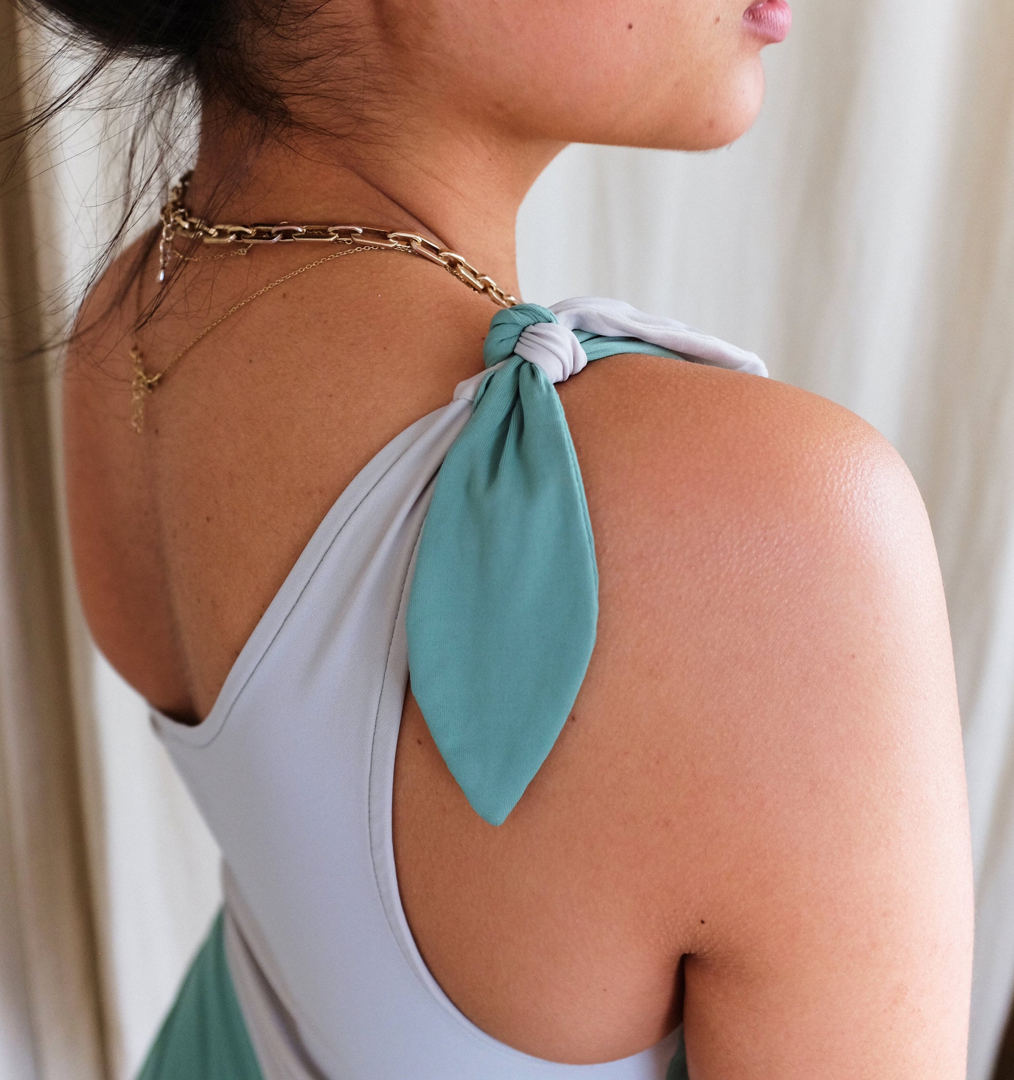 One shoulder swimsuit [Army &amp; Stone] Swim Bower Swimwear 