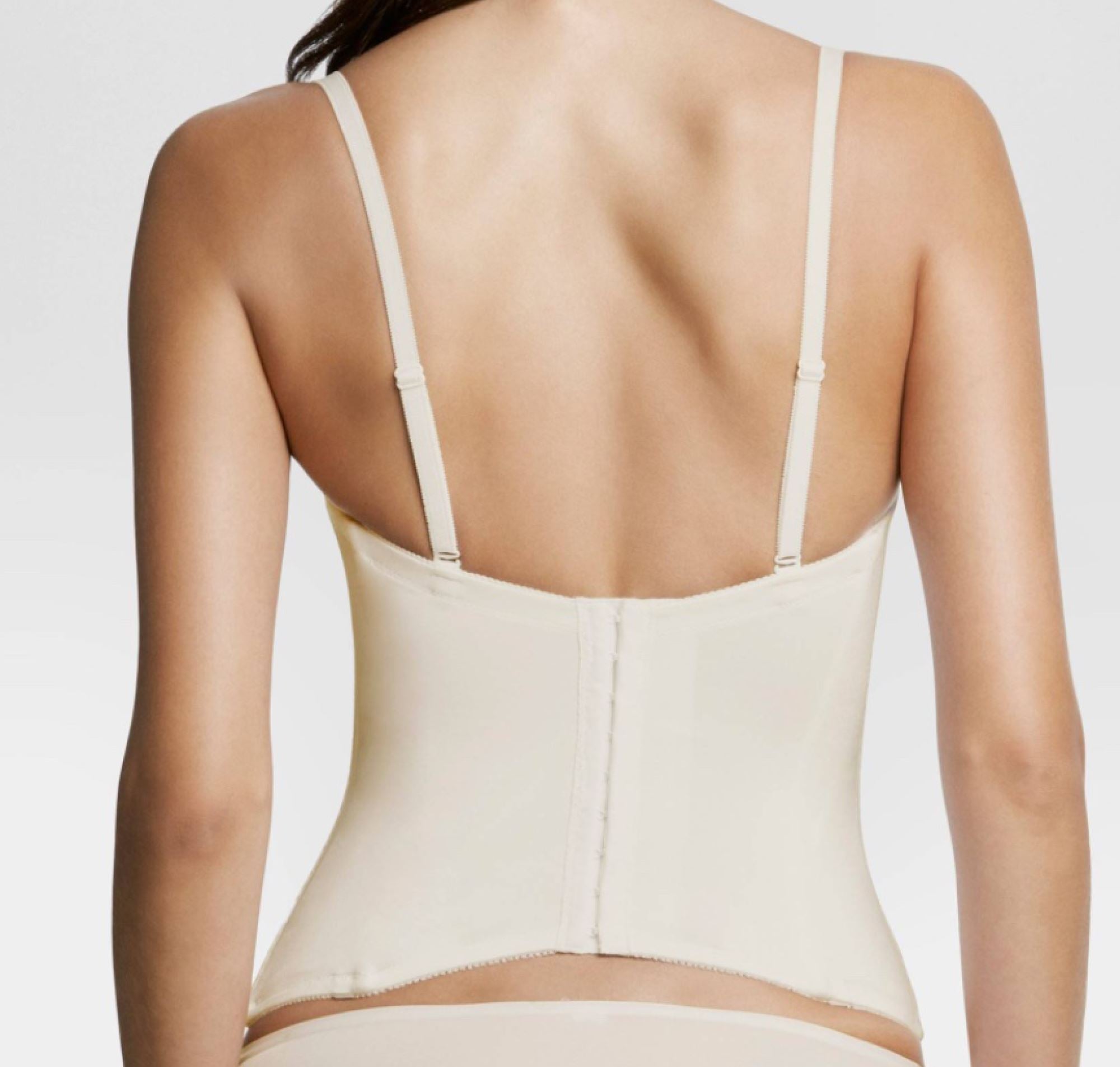 Scuba control bustier [Ivory] Bridal Dominique 