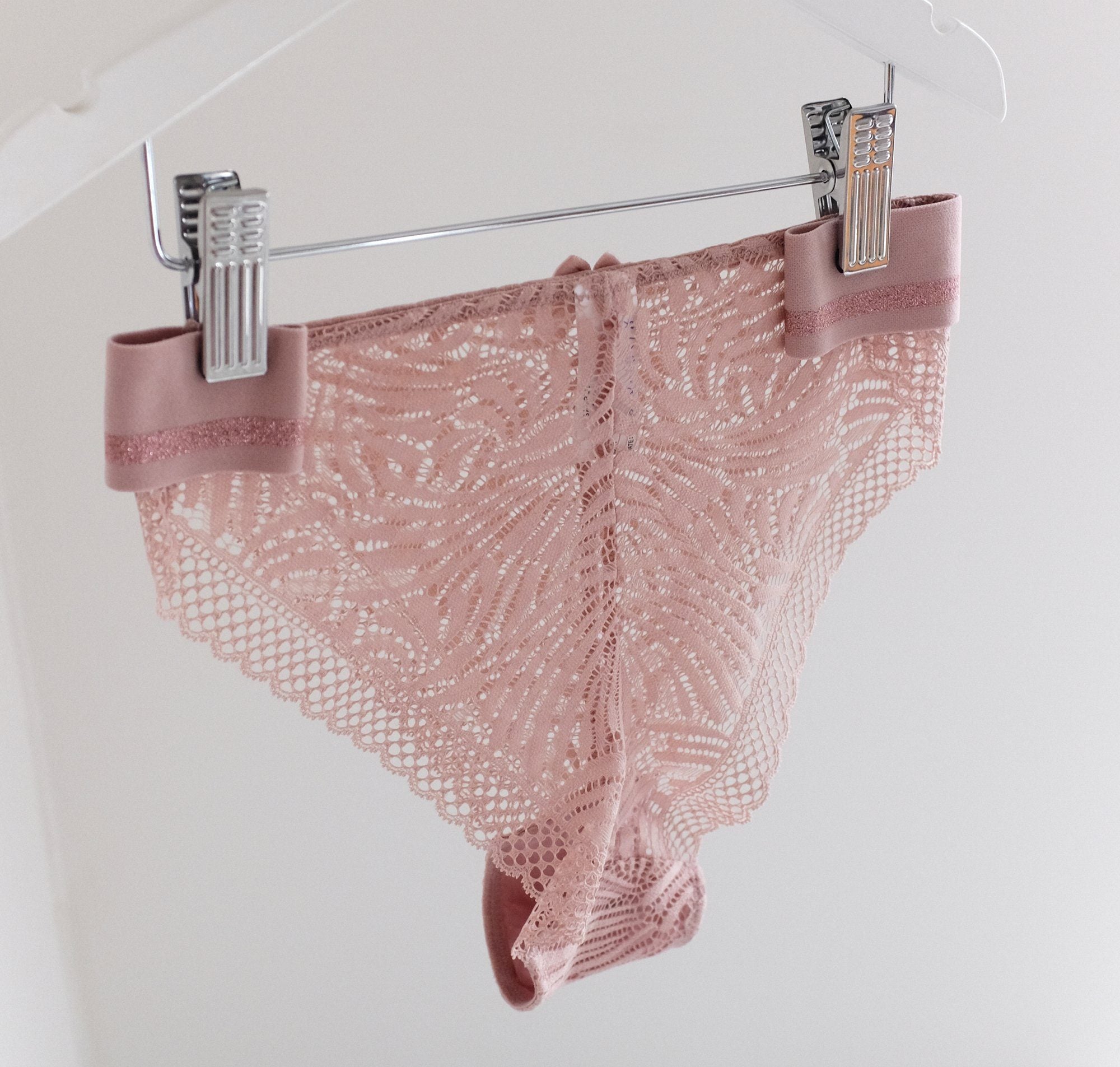 Graphic lace tanga [Pantry Pink] Bottoms Panache 