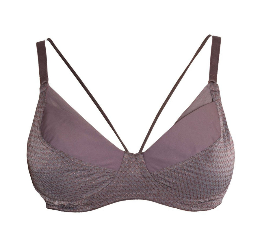 Everyday soft wire bra [Taupe] Maternity Doulara 32D/DD 