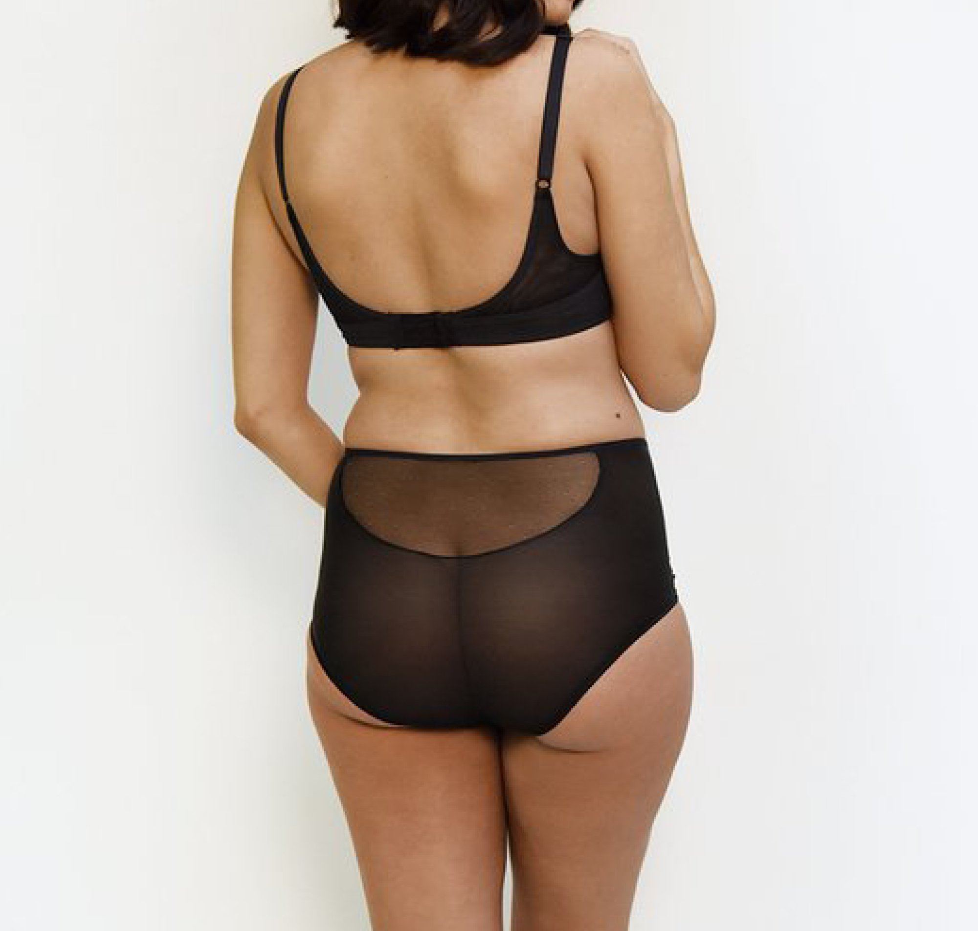 High waist knicker [Black] Maternity Doulara 
