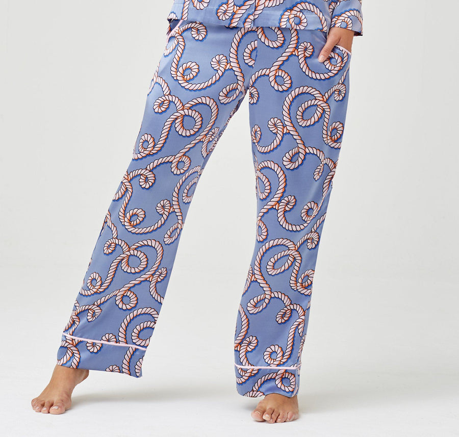 Silk pyjama trousers [Pale Rope] Sleep Hesper Fox extra-small 