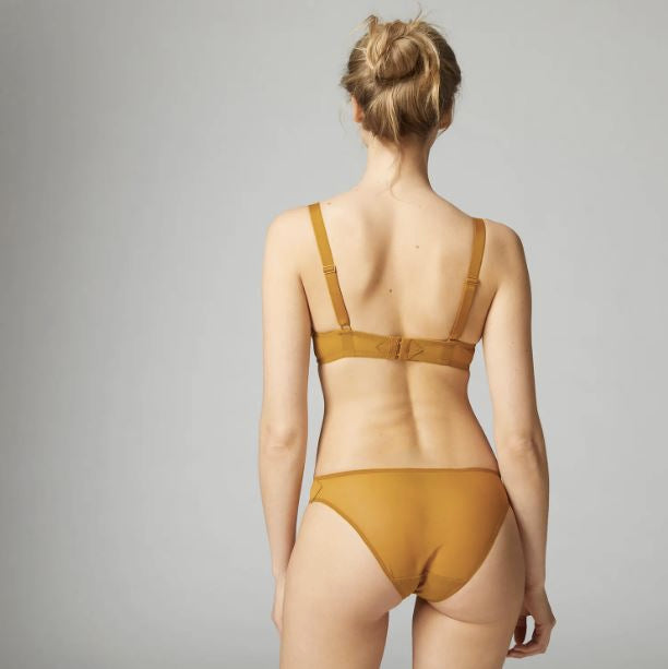 Petal lace brief [Honey] Bras Simone 