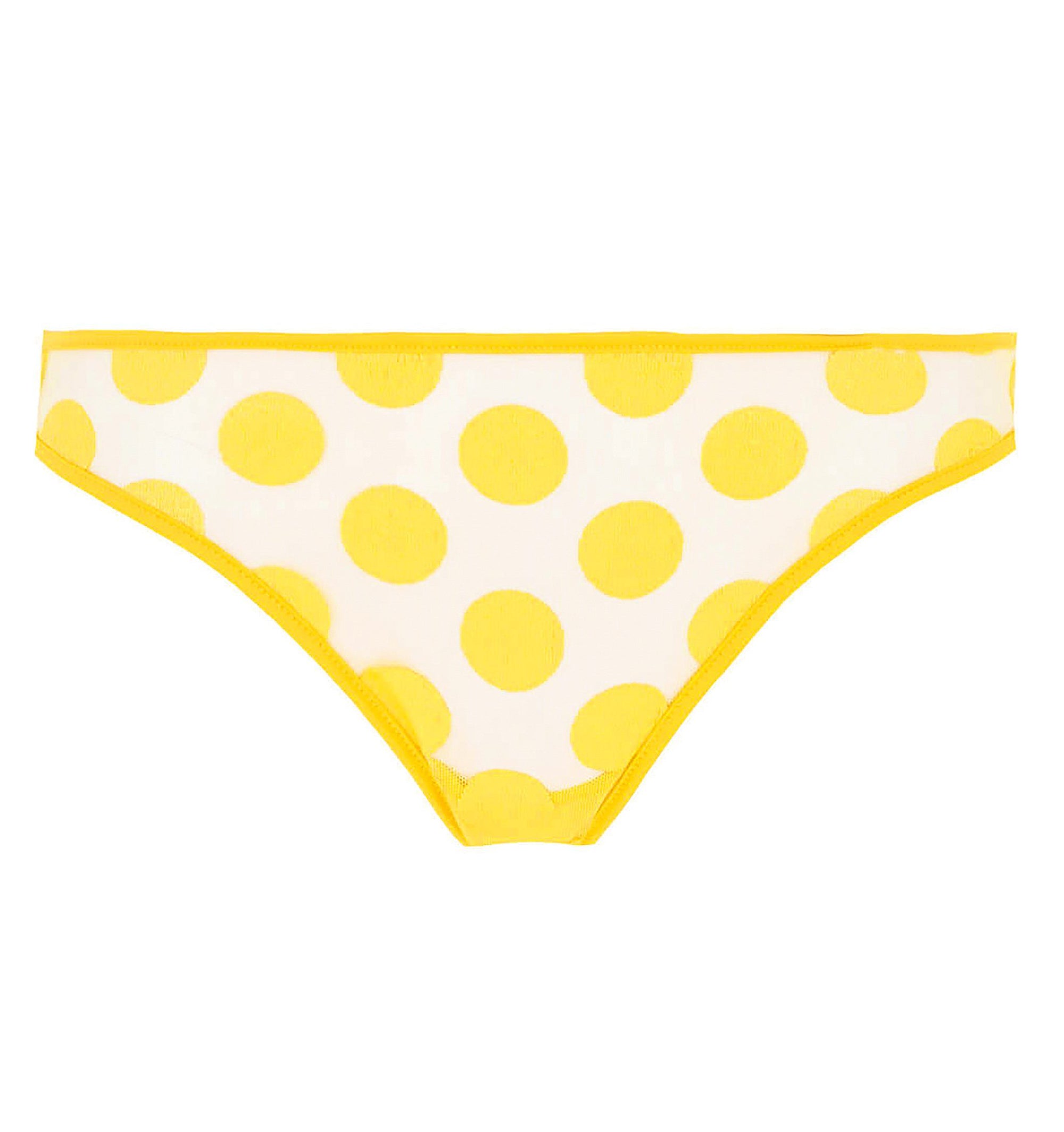 Spot detail thong [Yellow] Bottoms Implicite 