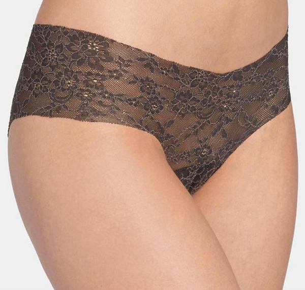 Invisible lace hipster [Black] Bottoms Sloggi 