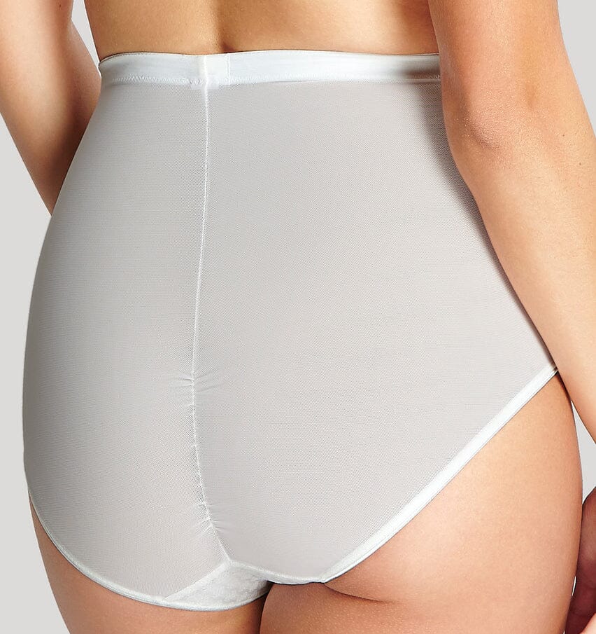 Houndstooth high waist control brief [Ivory] Bottoms Panache 