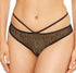 Geometric thong [Black] Bottoms Lepel 