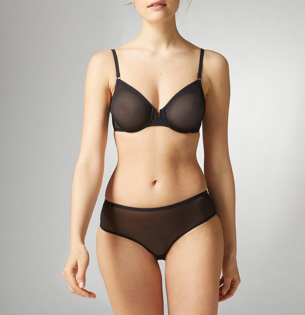 Mesh shorty [Black] Bottoms Simone 