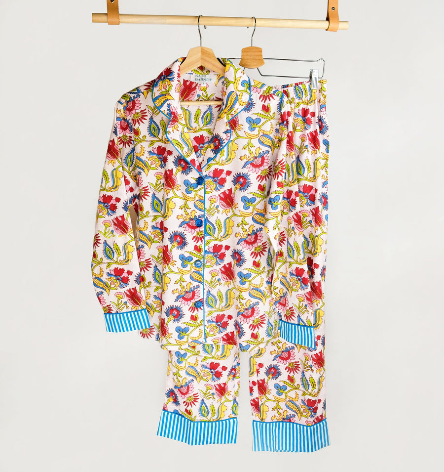 Abstract paisley cotton pyjamas [Multi] Sleep Kate Barnet 