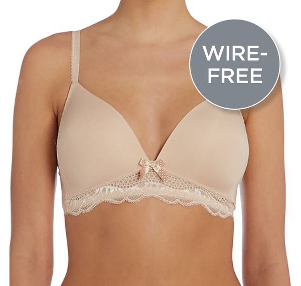 Wire-free t-shirt bra [Blush] Bras Lepel 