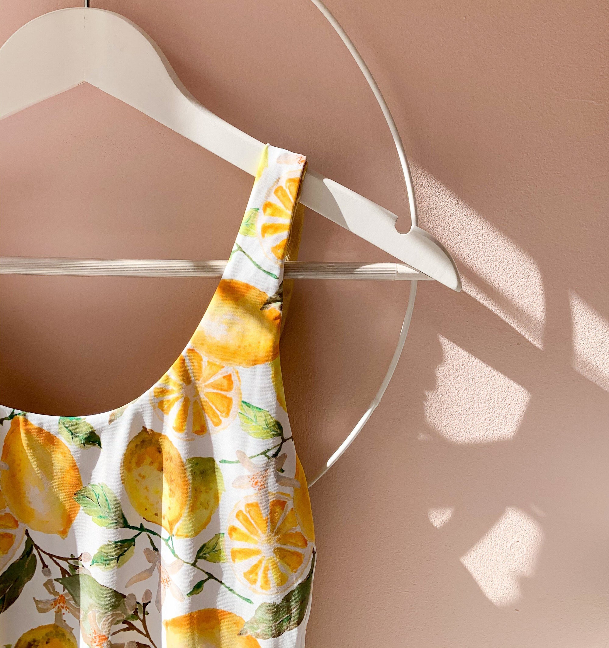 Leotard low-back swimsuit [Lemon] Swim Lilliput &amp; Felix 