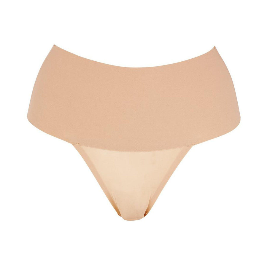 Spanx Everyday Shaping thong in beige