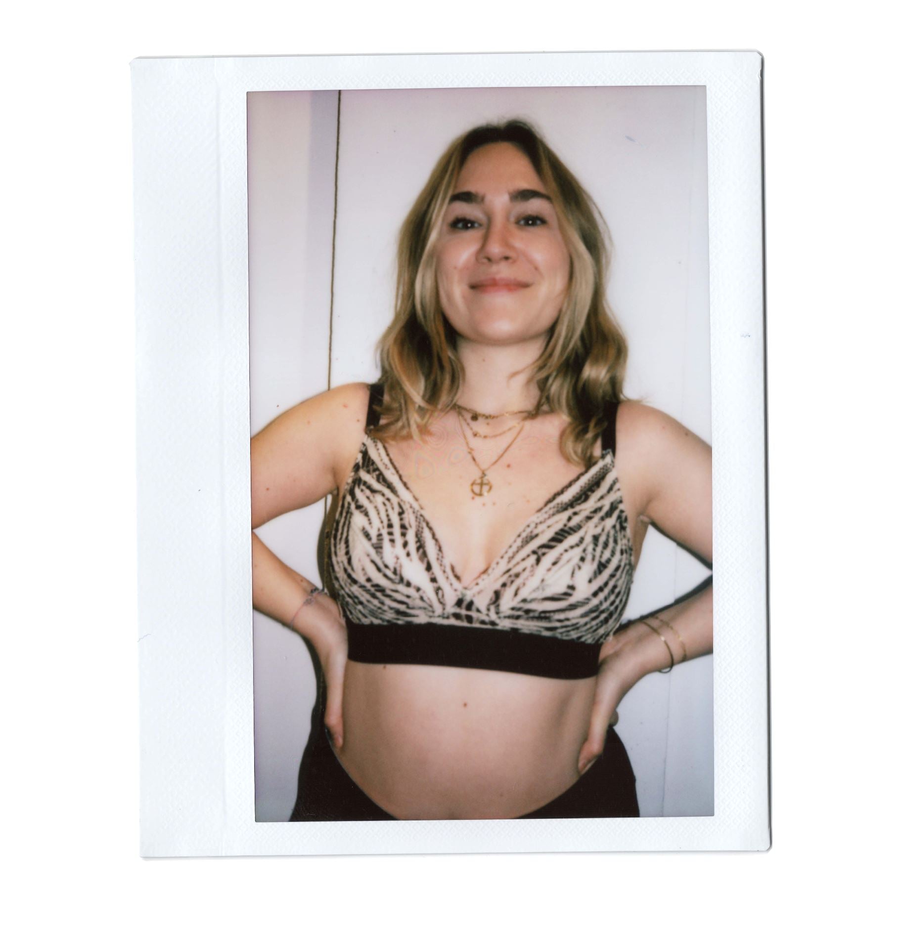 D+ graphic lace triangle [Zebra] Bras Panache 