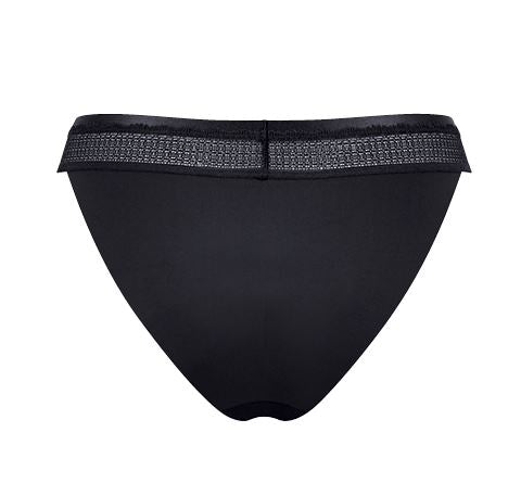 Microfibre tanga [Black] Bottoms Sloggi 
