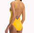 Scoop back branded one piece [Yellow] Swim Tommy Hilfiger 