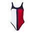 Iconic flag scoop low back one piece [Multi] Swim Tommy Hilfiger extra-small 