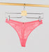 Floral lace thong [Coral] Bottoms Panache 
