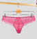 Lace seam-free thong [Berry Pink] Bottoms Panache 