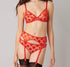 Spot detail suspender [Chilli] Bottoms Implicite extra-small 