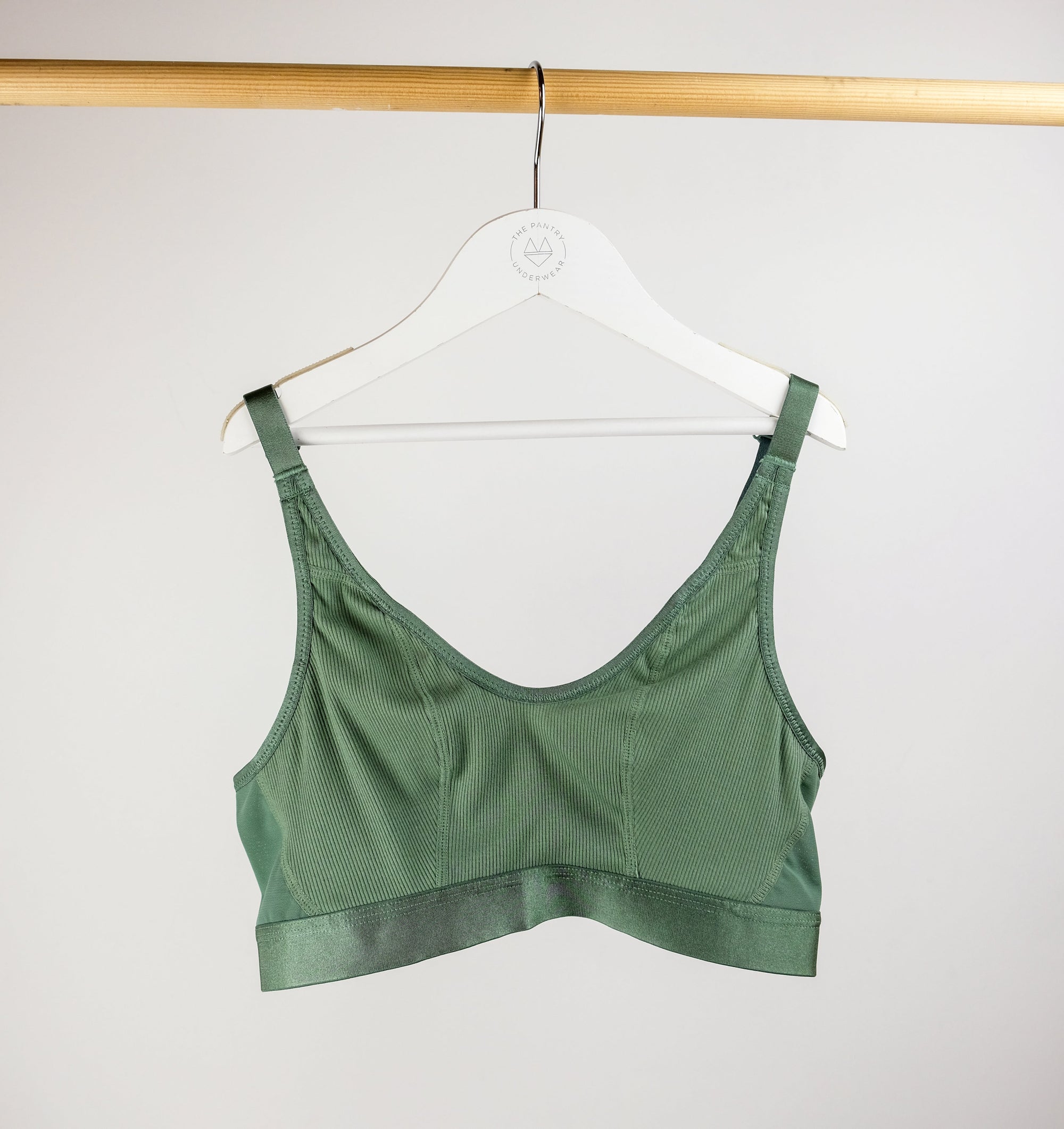 D+ ribbed bralette [Sage] Bras Panache 