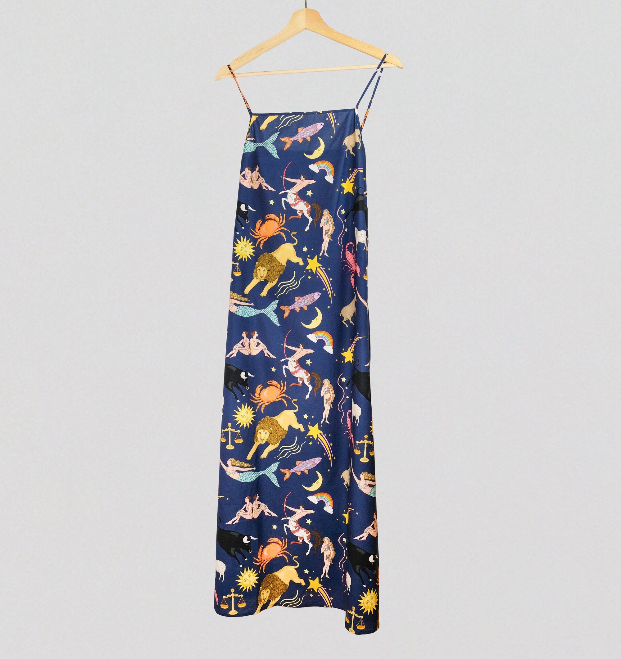 Constellations cotton slip dress Sleep Karen Mabon 