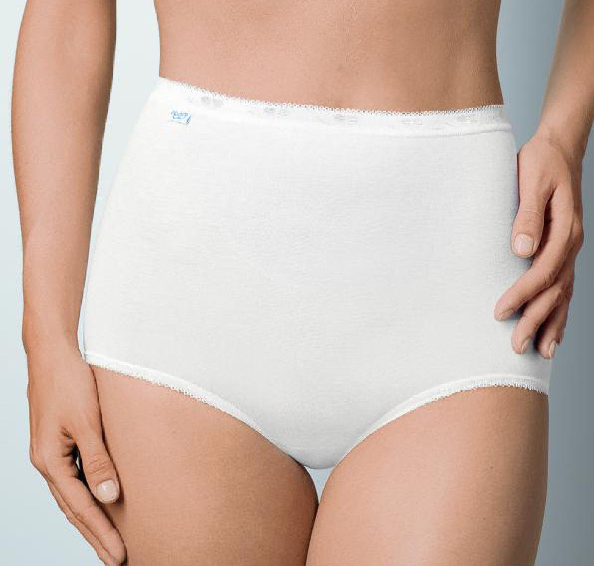 Cotton maxi briefs [White] 2PK Bottoms Sloggi 