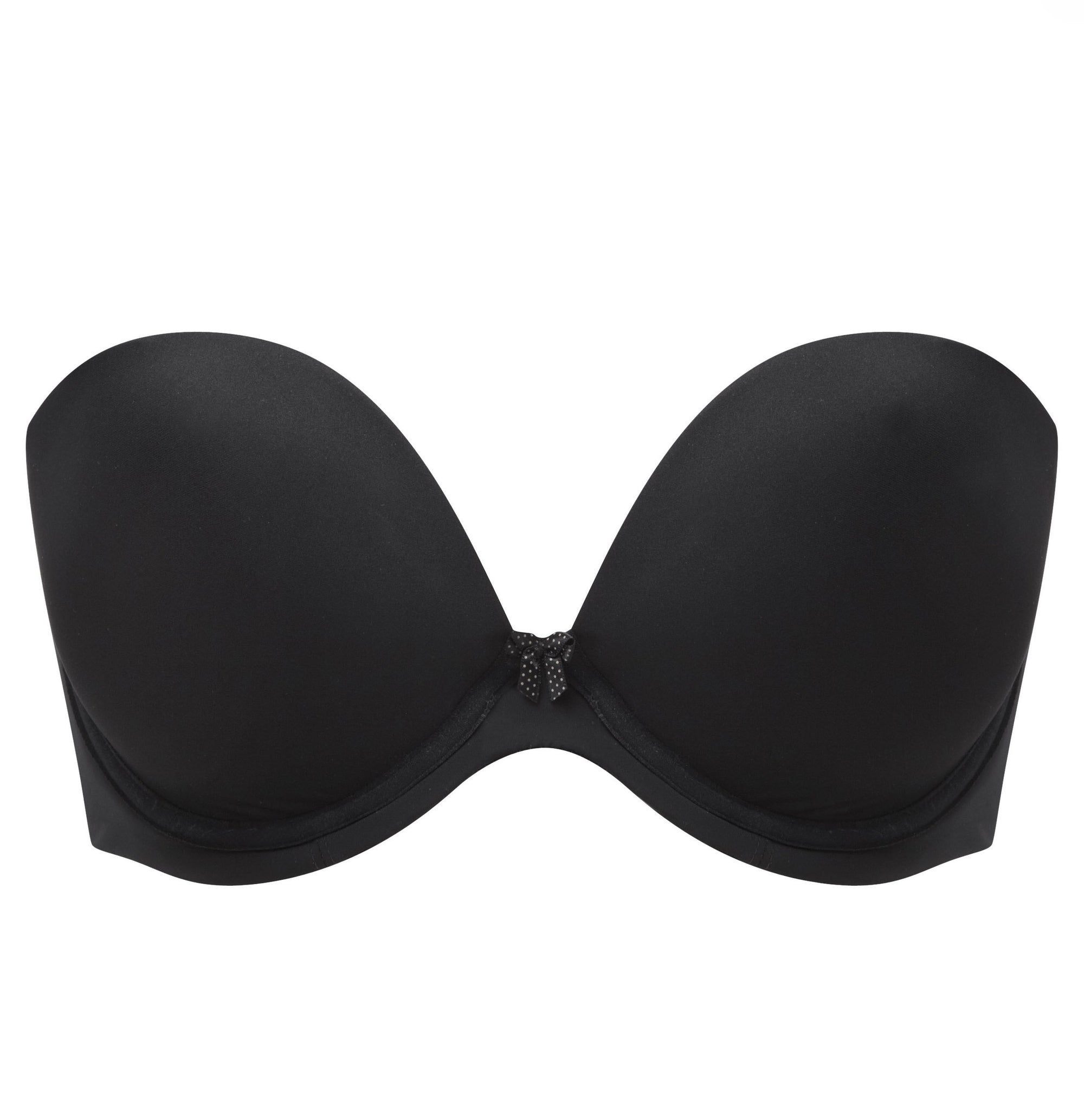 Plunge strapless [Black] Bras Panache 