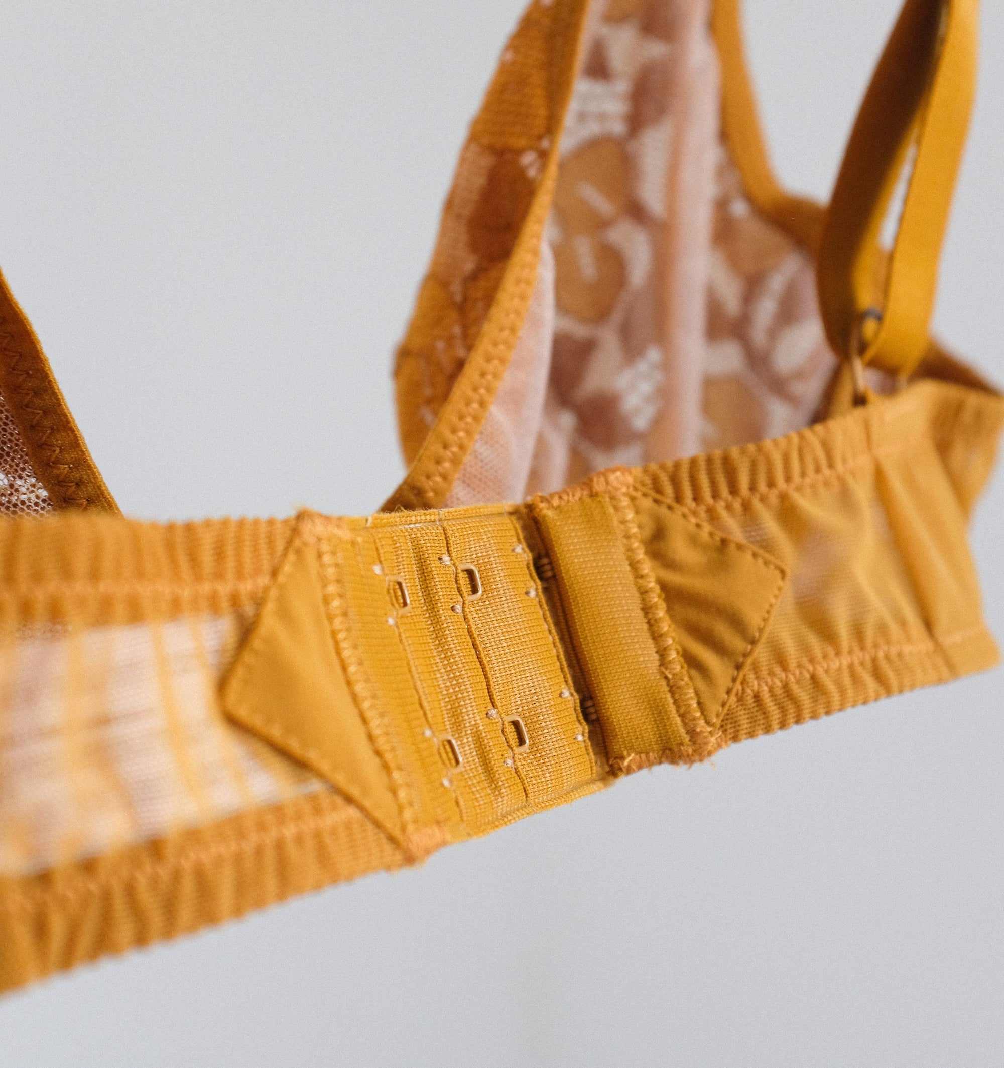 Petal lace high apex underwired bra [Honey] Bras Simone 