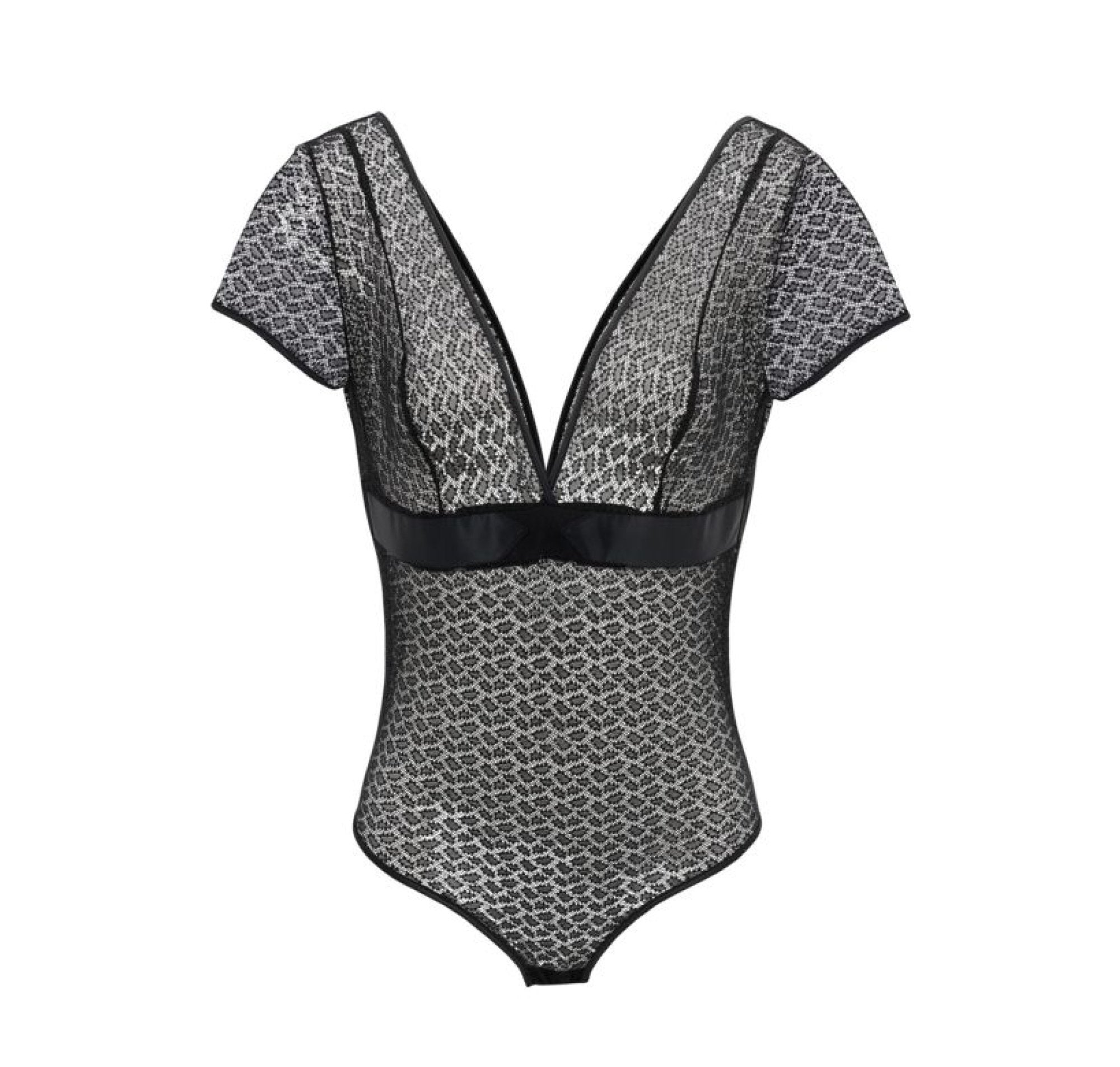 Ribbon banded body [Black] Bras Implicite extra-small 