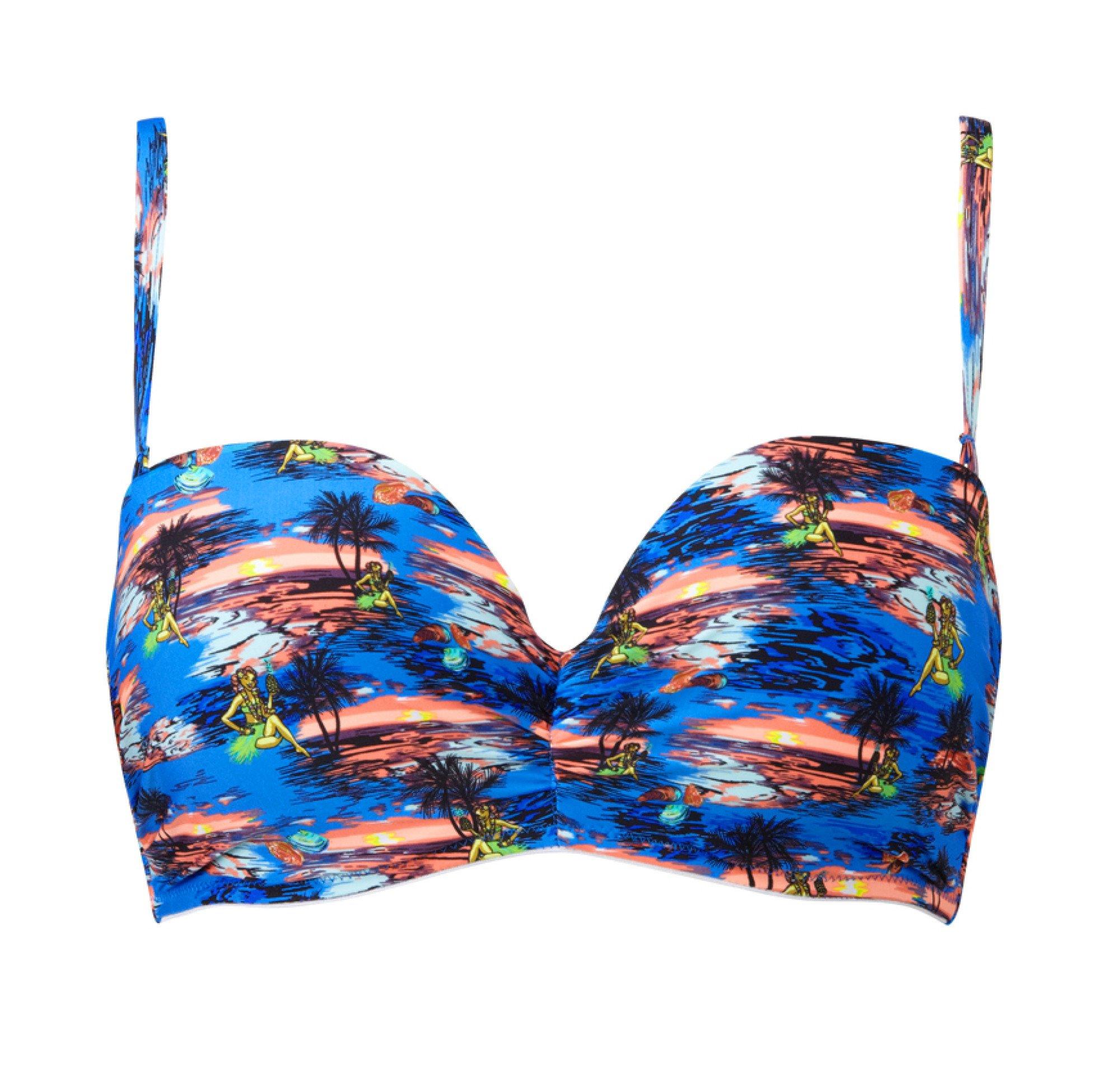 Hawaii bandeau bikini top [Bra-sized] Swim Lepel 30B 