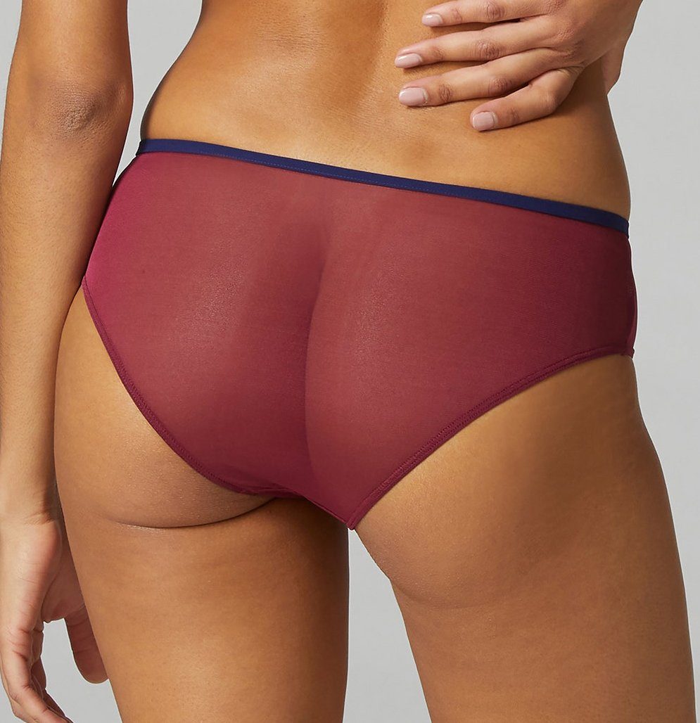Mesh shorty [Cranberry] Bottoms Simone 