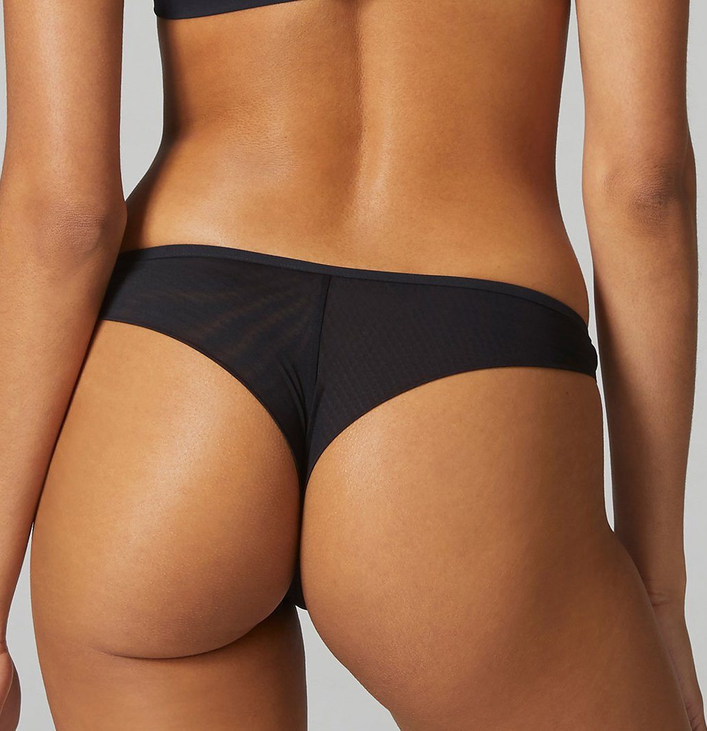 Mesh tanga [Black] Bottoms Simone 