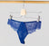 Lace seam-free thong [Cobalt] Bottoms Panache 